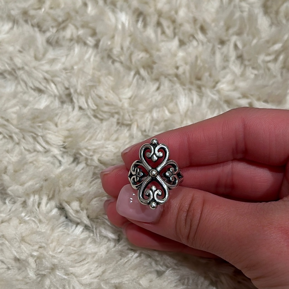 James Avery Adorned Heart Ring